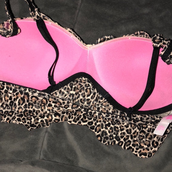 Leopard print VS Pink Bralette - Picture 4 of 6